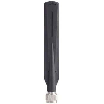 ANT-WDB-ANM-0502シリーズ 5 dBi(2.4 GHz)、2 dBi(5 GHz)、Nタイプ(オス)、デュアルバンド、全指向性アンテナ MOXA