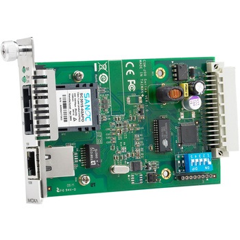 NRack System(TM) 用アンマネージド10/100BaseT(X) - 100BaseFXスライドインモジュール MOXA