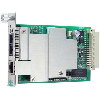 NRack System(TM) 用マネージド10/100BaseT(X) - 100BaseFXスライドインモジュール MOXA