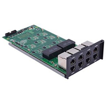 PRP/HSRポートとギガビットLANを備えた拡張モジュール MOXA