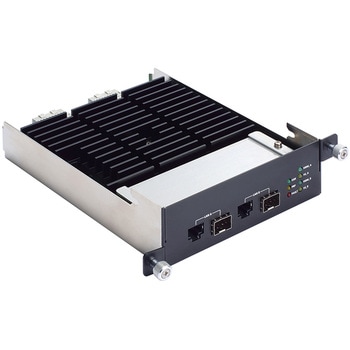 RJ45およびSFPコンボポートを備えたMoxa PRP/HSR拡張モジュール MOXA
