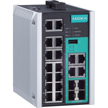 14+4Gポートギガビットマネージド・イーサネット・スイッチ MOXA