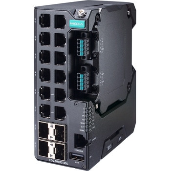 12Gポート(8つの802.3bt PoEポートオプション付き)フルギガビットマネージドイーサネットスイッチ MOXA