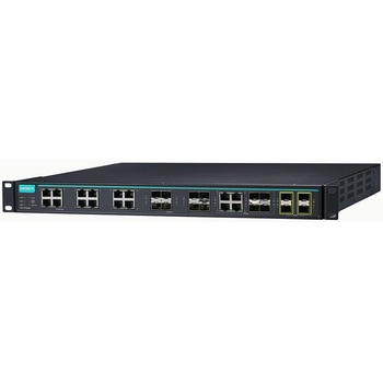 24G+4 10GbE ポート レイヤー 3 フル ギガビット マネージド イーサネット スイッチ MOXA