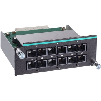 IKS-6726A-2GTXSFP/6728A-4GTXSFP/6728A-8PoE-4GTXSFPモジュール式マネージドスイッチ用の高速イーサネットモジュール MOXA