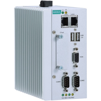 MC-1100シリーズ 危険な環境に対応し、DNV GL認定を取得したIntel(R) Atom(R) E3800 DINレールコンピュータ MOXA