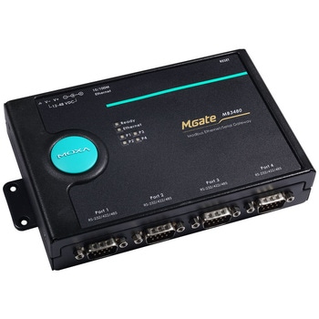 1、2、および4 ポート標準のシリアル - イーサネットModbus ゲートウェイ MOXA