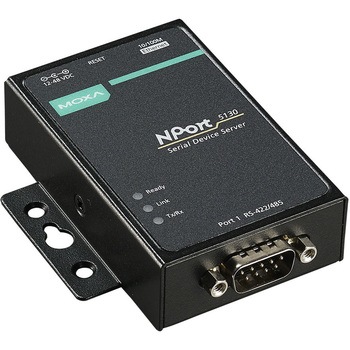 1ポートのRS-232/422/485シリアルデバイスサーバー MOXA