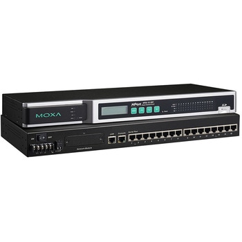 4/8/16/32ポートのRS-232/422/485セキュアターミナルサーバー MOXA