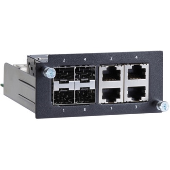 PT-7528-24TXシリーズラックマウントイーサネットスイッチ用のギガビットおよび高速イーサネットモジュール MOXA