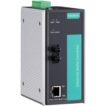 IEC 61850-3準拠イーサネット- ファイバメディアコンバータ MOXA