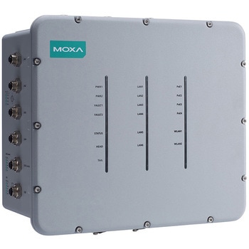 鉄道沿線用デュアル無線802.11n IP68ワイヤレスAP MOXA