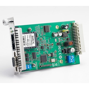 NRack System(TM) 用RS-232/422/485 - ファイバースライドインモジュール MOXA