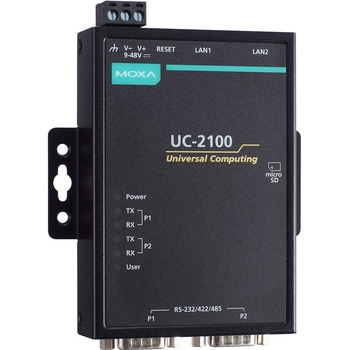 ワイヤレスモジュール用の1つのミニPCIe拡張スロットを搭載した手のひらサイズのARMCortex-A8 600 MHzのIIoTゲートウェイ MOXA