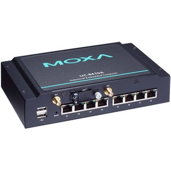 Arm Cortex-A7 デュアルコア 1 GHz IIoT ゲートウェイ MOXA