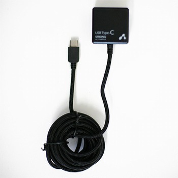 AKJ-CTL24STG BK TYPE-C AC充電器2.5m ストロングタイプ エアージェイ 21442114
