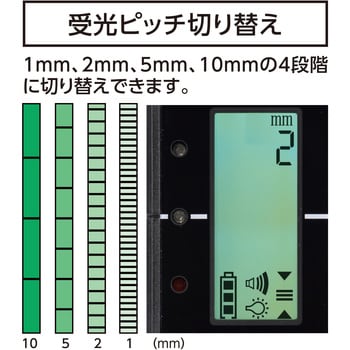 70838 デジタル受光器 スピニングレーザー H-3・HV-3用 ホルダー付 1台