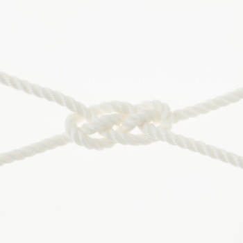 日本製 汎用 ロープ クレモナS素材 白色 国内製造(強度)証明書付