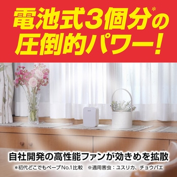 どこでもベープ未来 電池式 屋内用 フマキラー