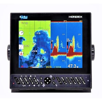 HDX-8C GPS内蔵仕様 8.4型プロッターデジタル魚探 1セット 本多電子