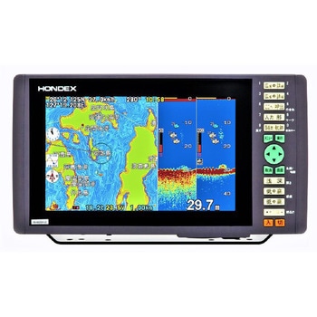 9型ワイド液晶プロッターデジタル魚探 本多電子(HONDEX)