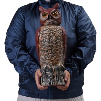 防鳥用 大型フクロウ 首振りタイプ モノタロウ
