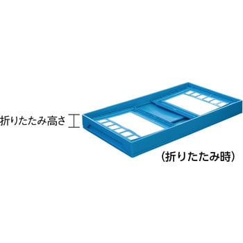 プラスチック折畳みコンテナ ”パタコン”