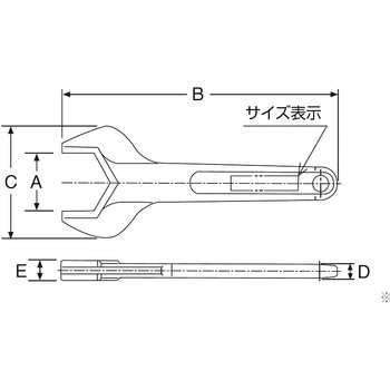 L スパナ 平径大 大阪サニタリー