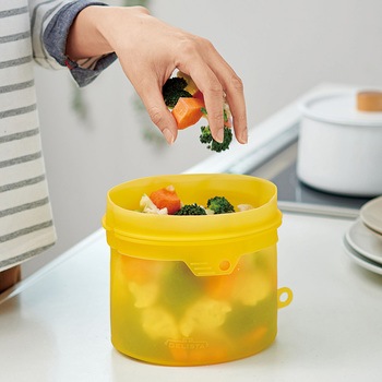 大きくひらくシリコンクックバッグ コジット