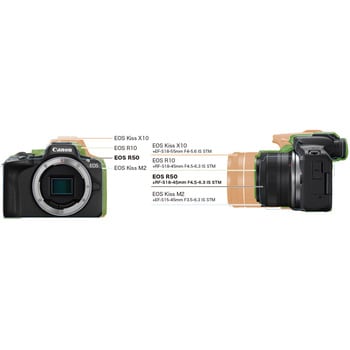 EOSR50WH-1845ISSTML ミラーレスカメラ EOS R50 ・RF-S18-45 IS STM ...