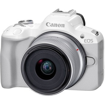 EOSR50WH-1845ISSTML ミラーレスカメラ EOS R50 ・RF-S18-45 IS STMレンズキット 1個 Canon  【通販モノタロウ】