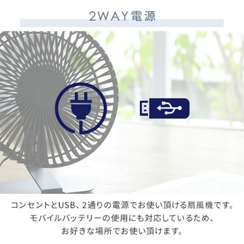 デスクファン TOPLAND
