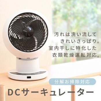 YAR-PDW182(W) サーキュレーター DCモーター 全分解 上下左右首