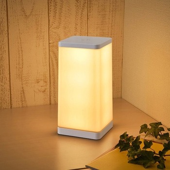 LEDタッチライト 調光式 電球色 オーム電機
