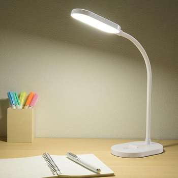 LEDデスクランプ USB電源 スマホスタンド付き オーム電機