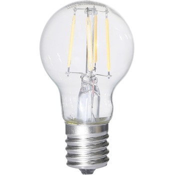 LED電球 ミニクリプトン形 E17 フィラメント オーム電機