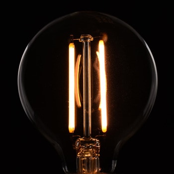 LEDミニボール球 E17 フィラメント オーム電機