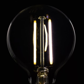 LEDミニボール球 E17 フィラメント オーム電機