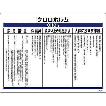35321 特定化学物質標識 450×600 日本緑十字社 21467565