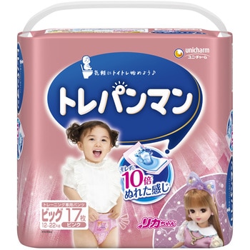 トレパンマンピンク ユニ・チャーム ベビー用おむつ 【通販モノタロウ】