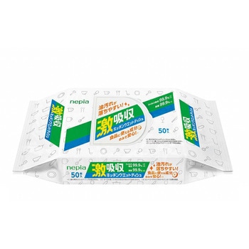ネピア 激吸収キッチンウエットティシュ 王子ネピア