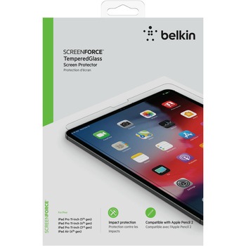 SCREENFORCEiPad Pro 11インチ強化ガラス保護フィルム BELKIN(ベルキン)