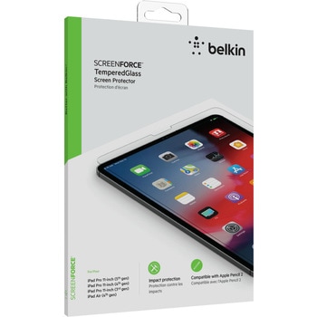 SCREENFORCEiPad Pro 11インチ強化ガラス保護フィルム BELKIN(ベルキン)