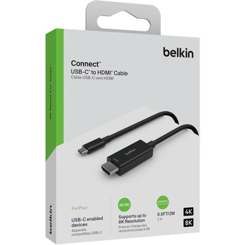 USB-C to HDMI 2.1 Cable (2M) BELKIN(ベルキン)