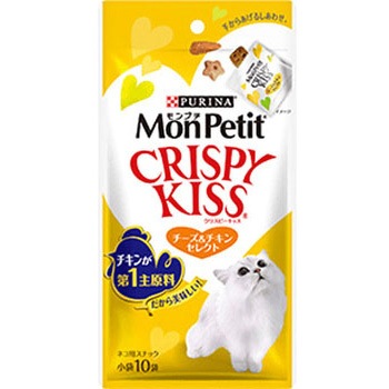 モンプチ クリスピーキッス チーズ&チキンセレクト ネスレ