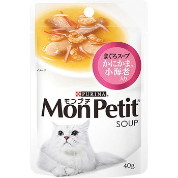 モンプチ スープ まぐろスープ かにかま、小海老入り ネスレ