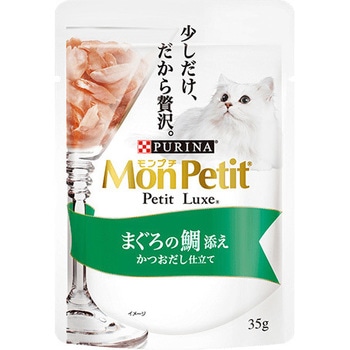 モンプチ プチリュクスパウチ まぐろの鯛添え ネスレ