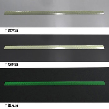 蓄光プリズム高輝度反射スリット トーグ安全工業