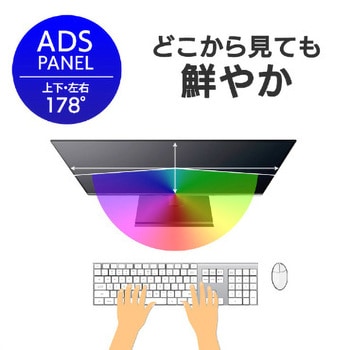 LCD-AH271EDB-B ワイド液晶ディスプレイ 27型/1920×1080/アナログRGB