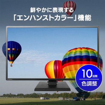 ワイド液晶ディスプレイ 27型/1920×1080/アナログRGB、HDMI/スピーカー